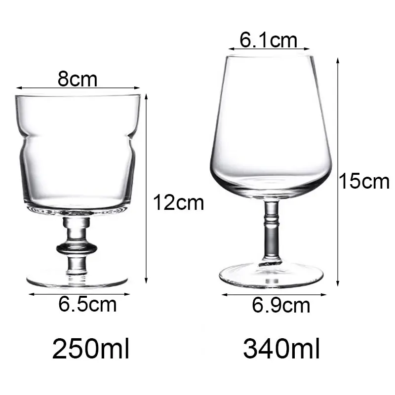 2 шт. стеклянные бокалы в Корейском стиле