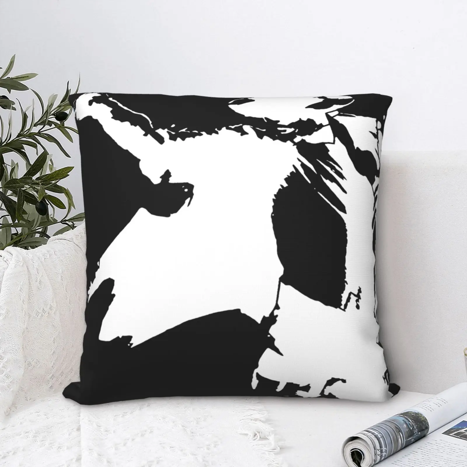 

Декоративная подушка с молнией на спине