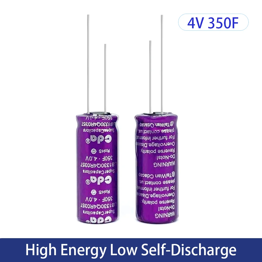 

LIB CDA Super Capacitors Lithium Ion Capacitor 4V 350F LIB1330Q4R0357 SuperCapacitors
