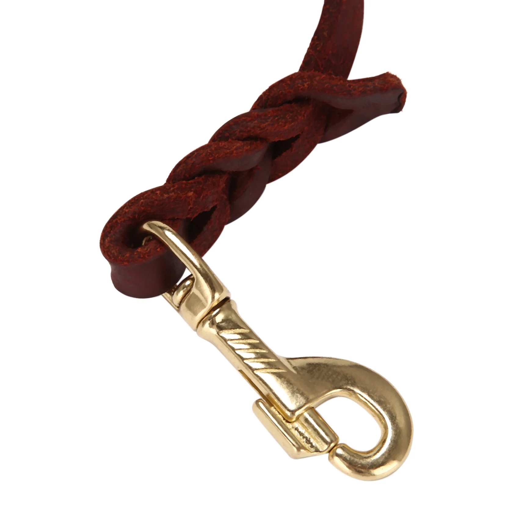 2 м длинный кожаный плетеный поводок для собак | Дом и сад