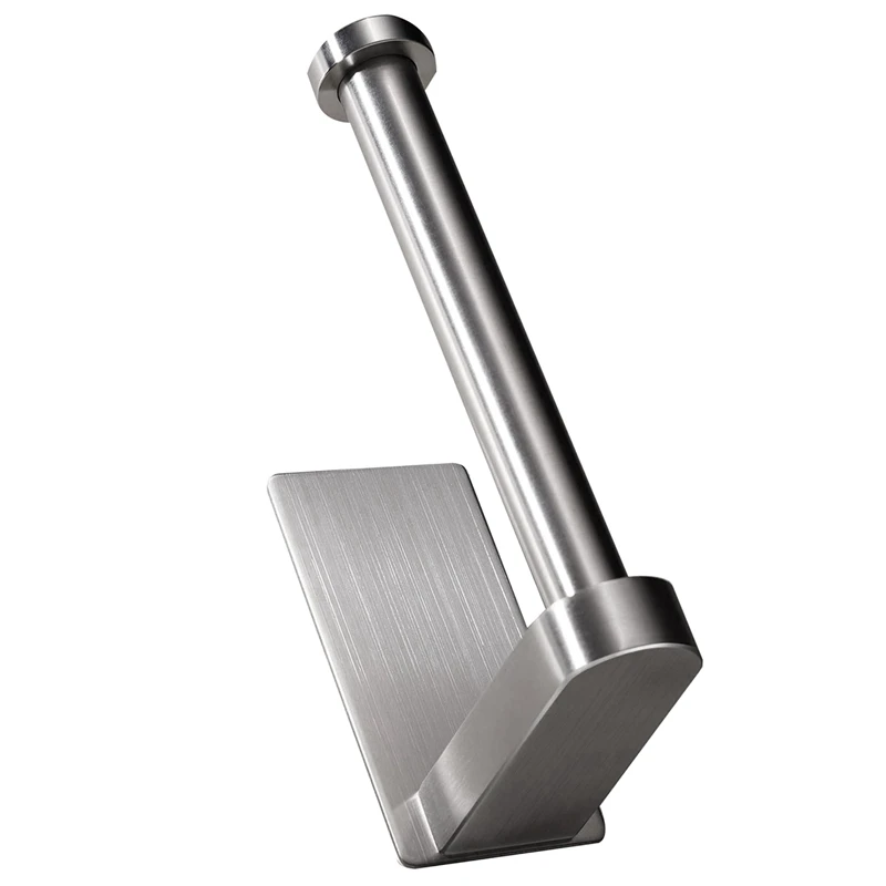 

3 держателя рулона бумаги из нержавеющей стали, держатель полотенец для туалетной бумаги, самоклеящийся держатель для туалетной бумаги без ...