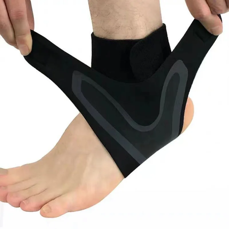

1PC Fitness Sports Ankle Brace Adjustable Compression Ankle Support Tendon Pain Relief Strap Foot Sprain Injury Wrap Accessories