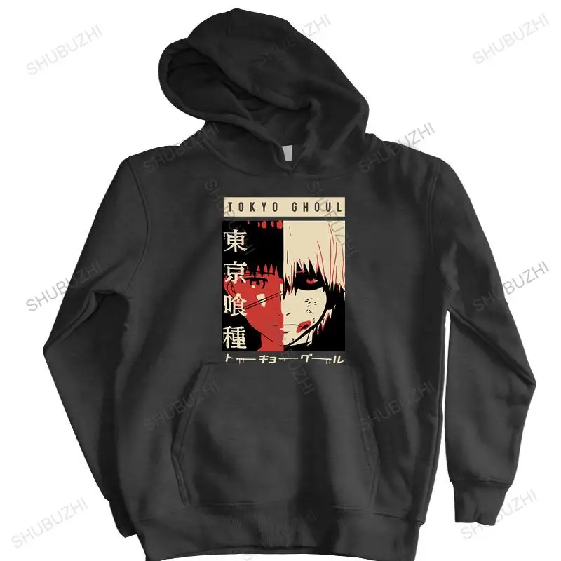 

Men sweatshirt spring pullover Tokyo Ghoul Anime Manga zipper Funimation Kaneki Ken Cartoon Nice Loose brand man cotton hoodies