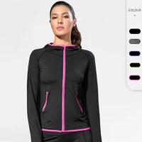 bodybuilding workout jacket sports woman sweatshirt gym hoodie winter coats running jacket active wear running clothes