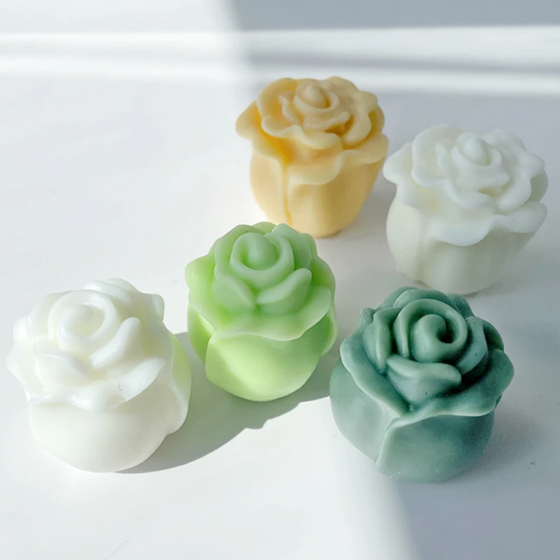 Силиконовая форма в виде розы для свечей сделай сам цветок животное изготовление