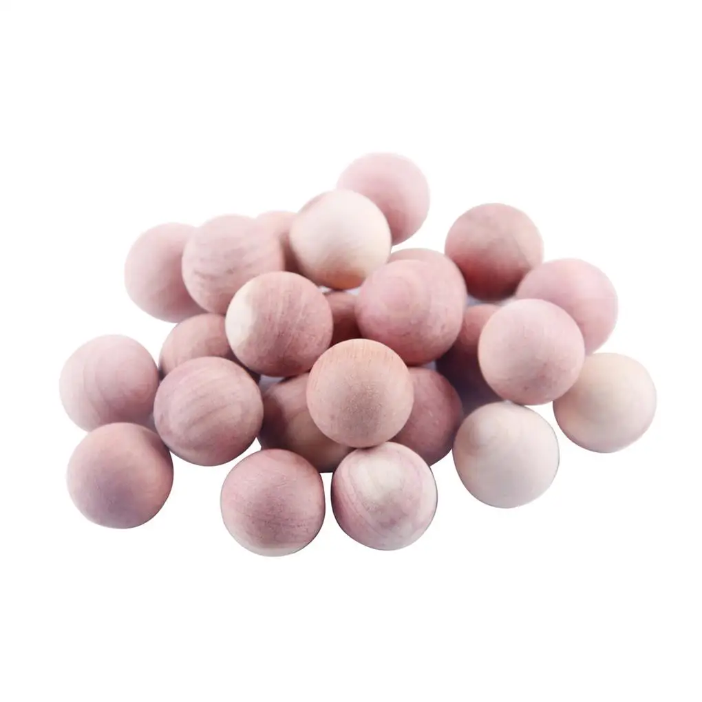 

24 шт. кедровые деревянные шарики инструменты для уборки домашнего шкафа отпугиватель насекомых шарики от моли защитные аксессуары для мебе...