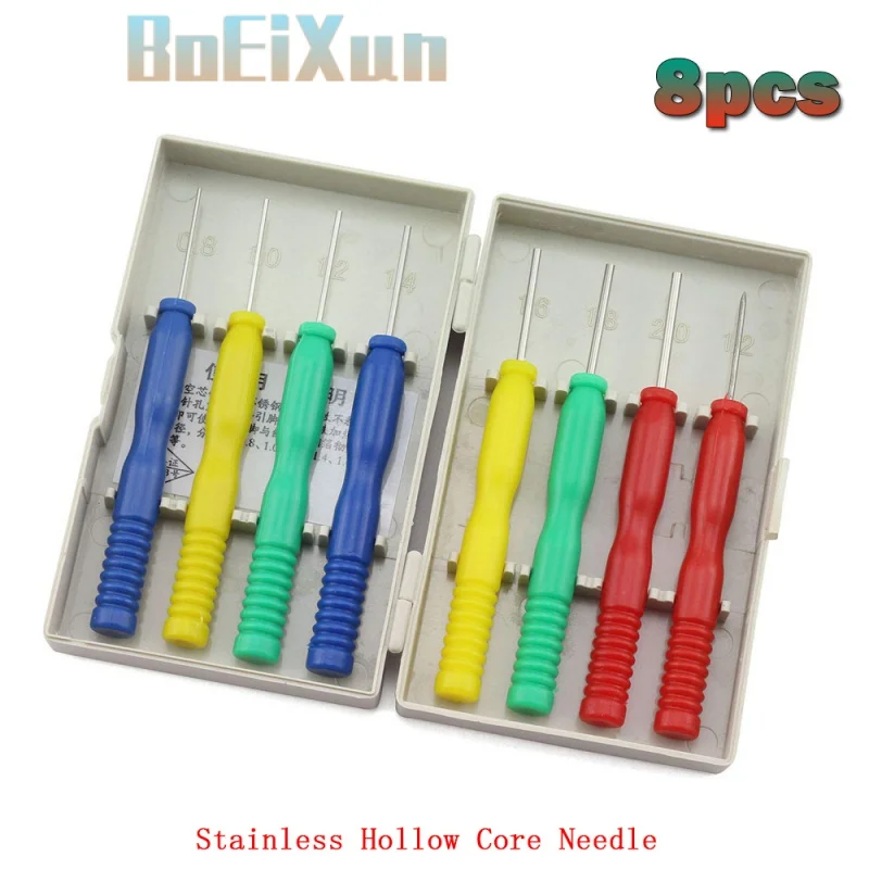 

8Pcs/lot Hollow needles desoldering tool electronic components Stainless steel