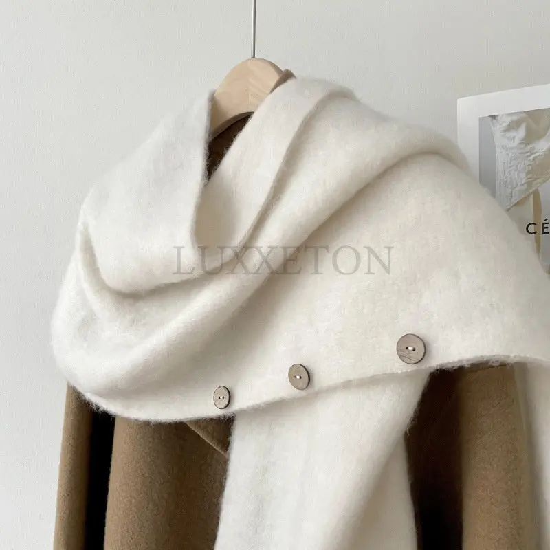 

Зимний кашемировый шарф, женское дизайнерское теплое одеяло из пашмины, длинные шарфы с кисточками, Женская шаль, плотные шарфы