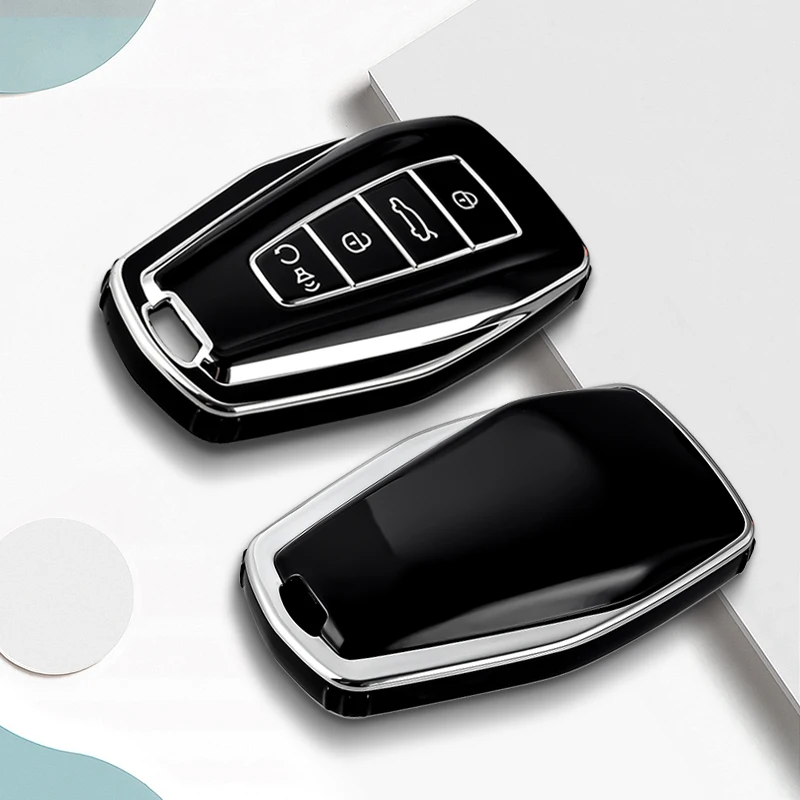 Чехол для автомобильного ключа с полным сигналом для Geely, многоцветный чехол для ключей Geely Coolray 2024 X6, аксессуары Emgrand Global Hawk GX7