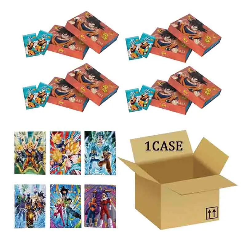 Оптовая продажа коллекционная карта Dragon Ball рандомная Классическая карточка с