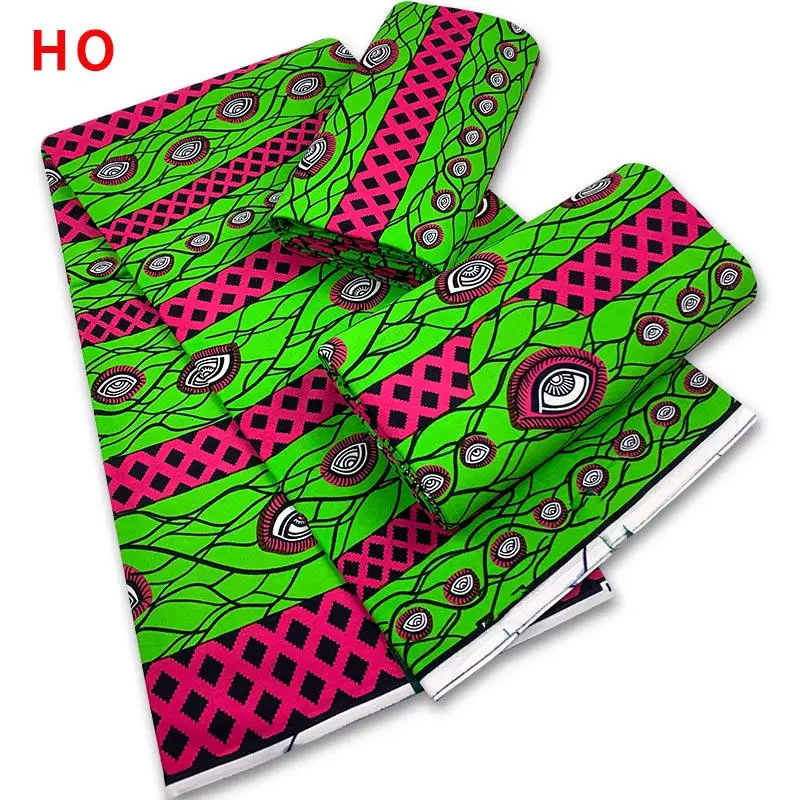 

2023 New Fashion African Wax Fabric 100% Cotton Nigeria Ankara Fabric Block Prints Batik Dutch High Quality Sewing Cloth