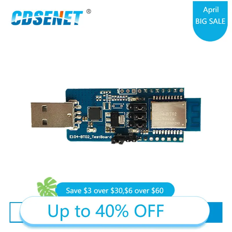 

CP2102 USB Test Board BLE to TTL E104-BT02-TB For Blue-tooth Module DA14580 E104-BT02