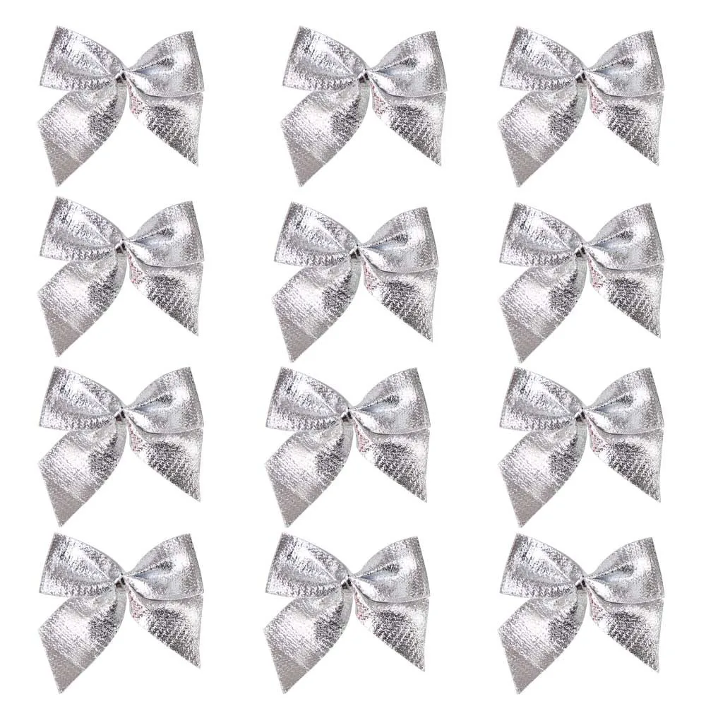 

MOONBIFFY Рождественские банты красные бархатные