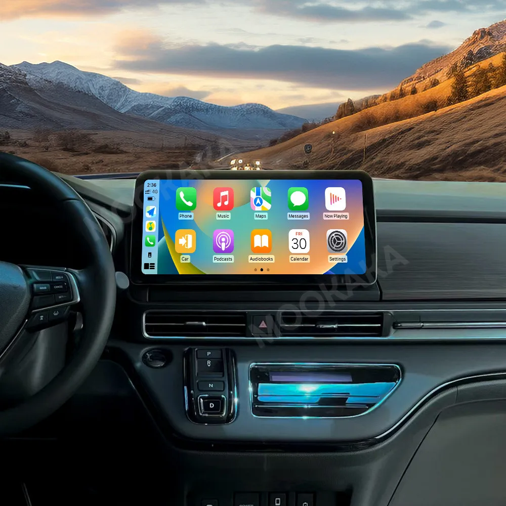 Фото 12.3-дюймовый Android 13 мультимедийный проигрыватель для Honda Odyssey 2022 2023 2024, GPS-навигация, стерео, DSP, Carplay, 4G, Wi-Fi, видео №2