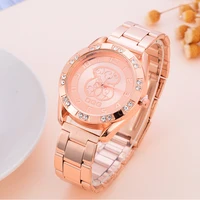 brand gold wrist watches women classic digital watch stainless steel casual sale watches lover advanced design rose gold p clock