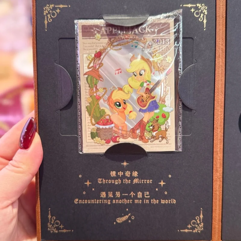 Фото KAYOU натуральная маленькая пони Baoli Magic Book Soundburst Card Collection-интерактивные игровые карты дружбы для мужчин и женщин №4