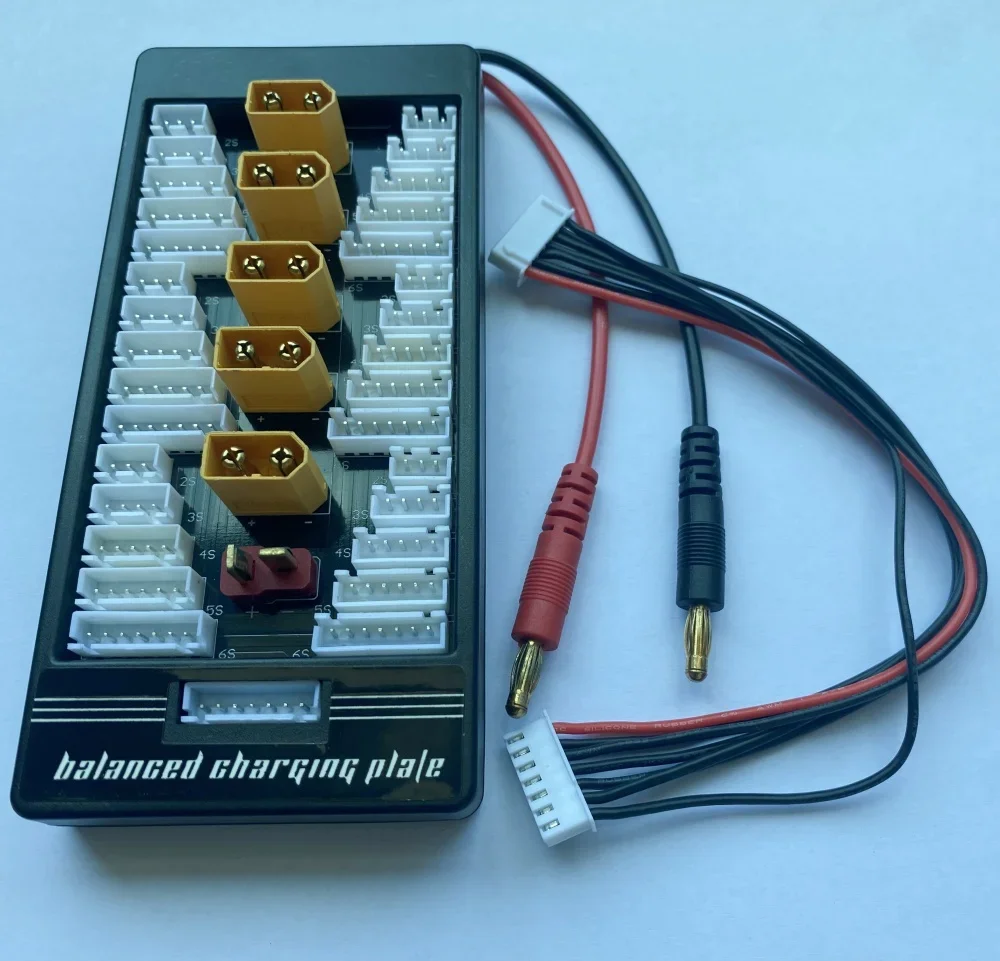 2S-6S Lipo 4 0 банан к XT60 параллельная зарядная плата зарядное устройство Пластина для
