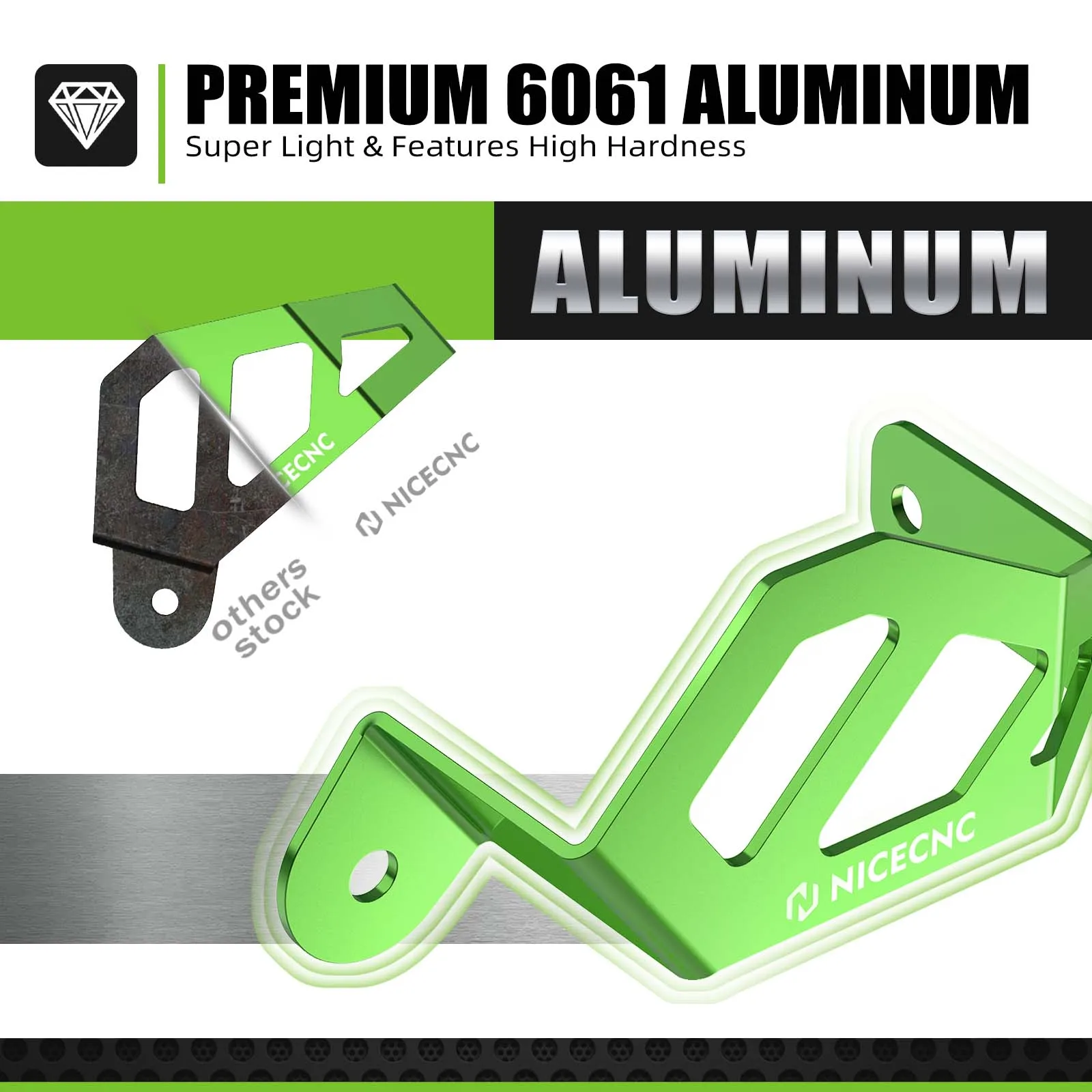 Фото Задний суппорт NICECNC для KAWASAKI KX125 KX250 KX500 KDX200 KDX200R KLX300R 1997-2002 KLX250 2018-2020 KLX250SF KLX250S №4