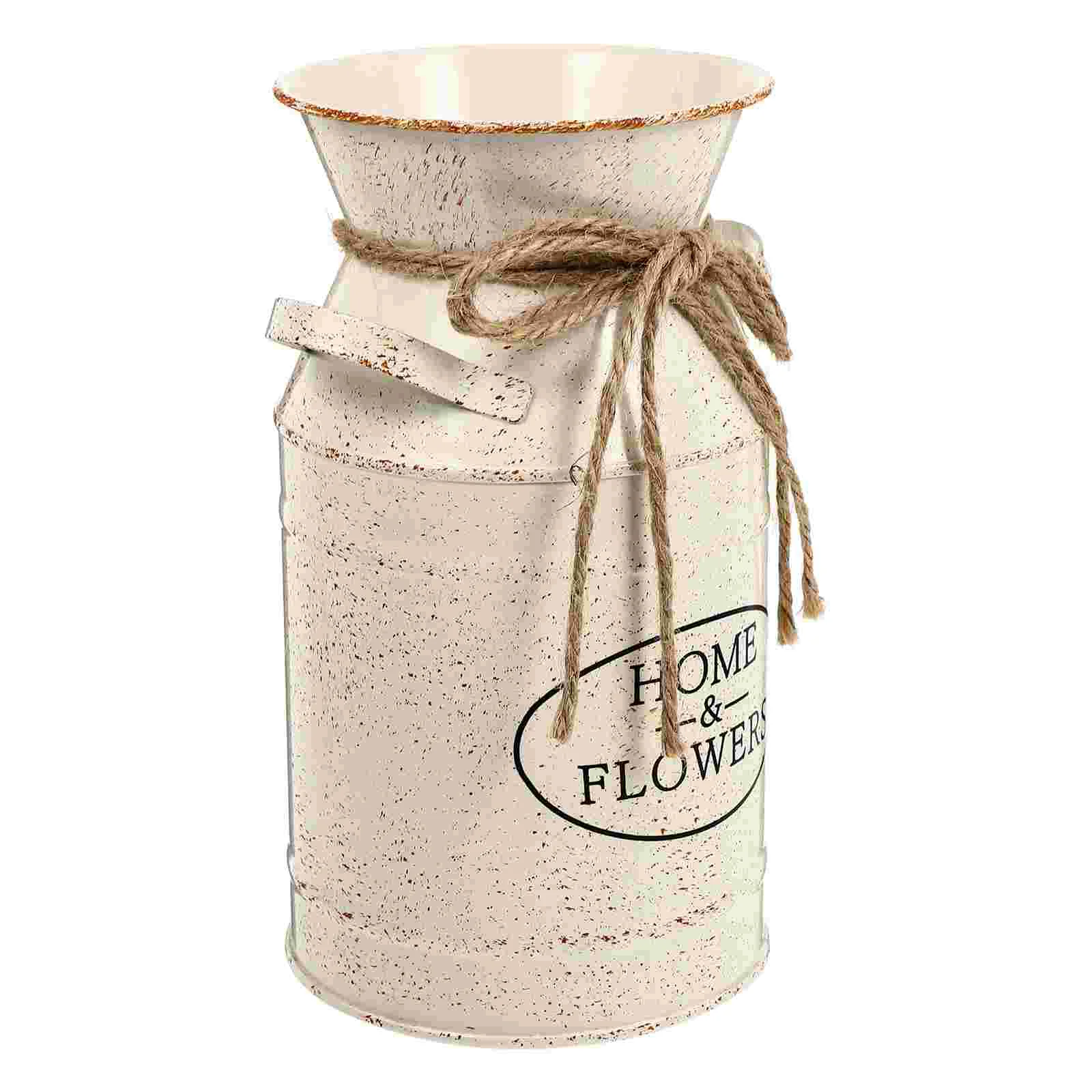 

Table Flowers Centerpieces Flower Planter Flower Arrangements Vase Flower Jug Planter Flower Tin Bucket Watering Can Vase