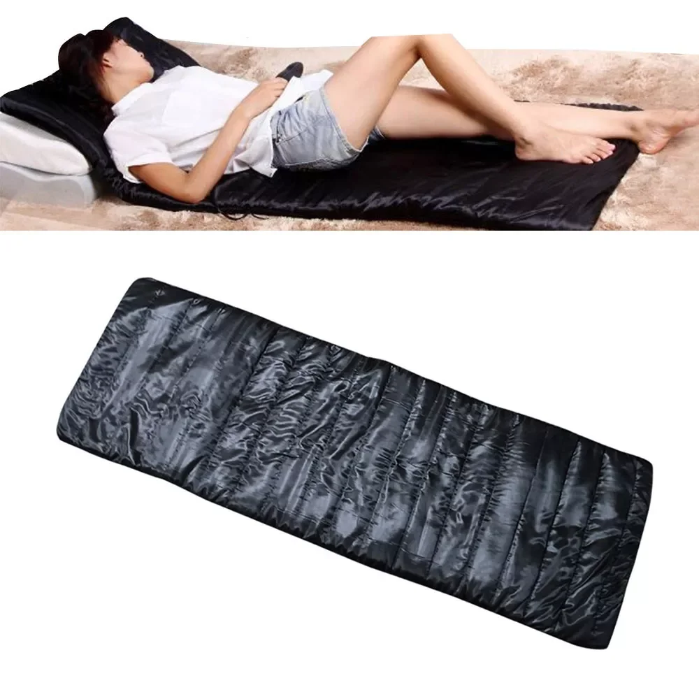 

Electric Portable Heating Vibrating Back Massager Chair In Cushion Car Home Lumbar Neck Mattress Pain Relief Acupressure Mat