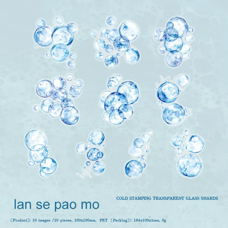 

Набор стикеров JIANWU Blue Sea Series