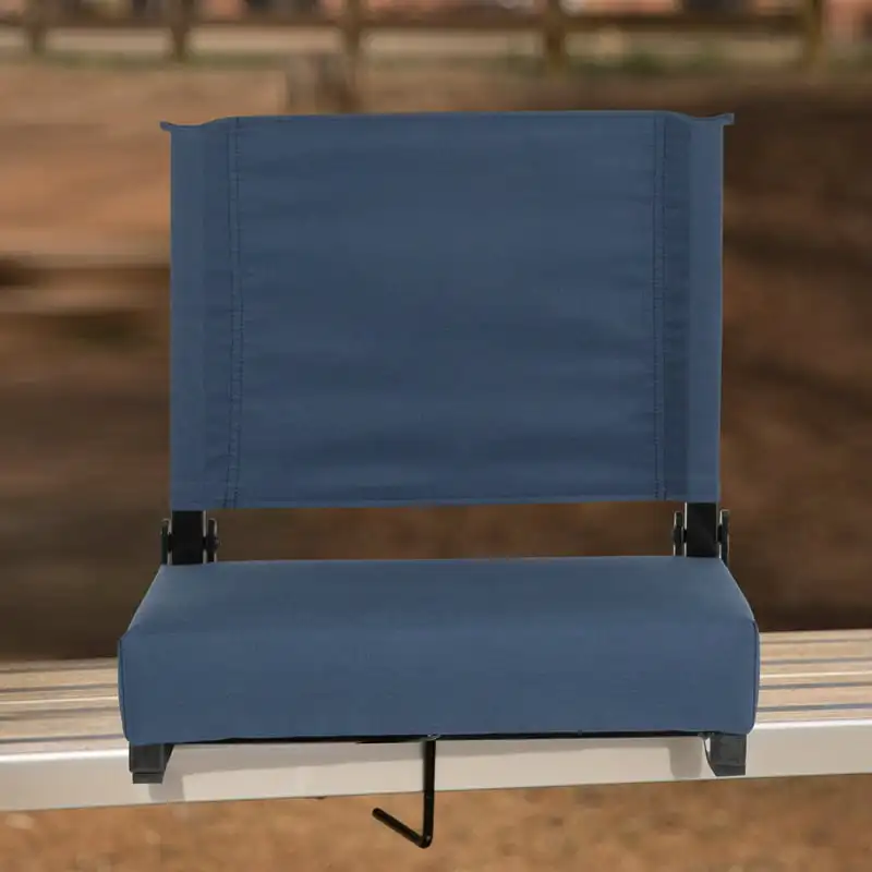 

Folding Stadium Chair, Navy