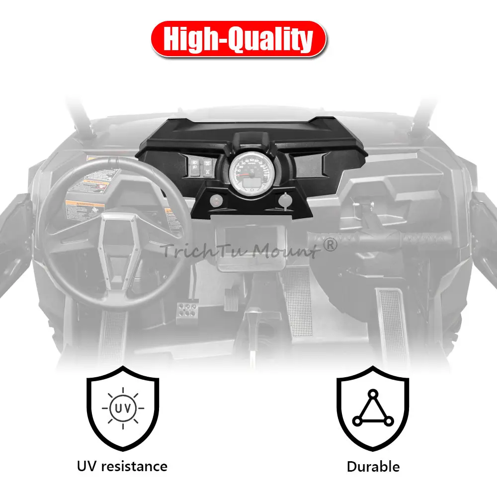 Аксессуары UTV/ATV Передняя верхняя крышка приборной панели подходит для Polaris RZR XP 4