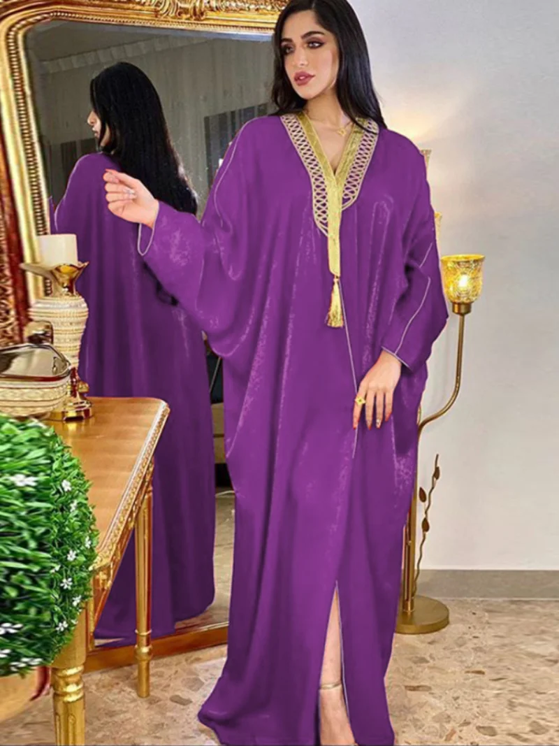 Eid Ramadan Muslim Abaya Dress Turkey Women African Maxi Abayas Vestidos Islamic Kaftan Robe Femme Longue Musulman Mode 2023