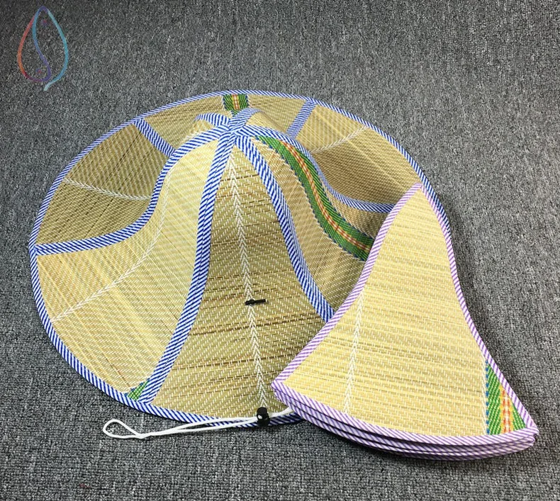 

Spring and Summer Large Matting Foldable Straw Hat Tourism Sunshade Sunscreen Hat Large Border Straw Braided Hat Travel Hat