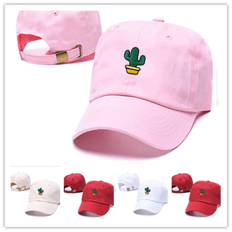 

Autumn Cactus Embroidery Baseball Cap Fashion Couple Hat Summer Breathable Sports Caps Outdoor Dad Hats Sun Hat Gorra Beisbol