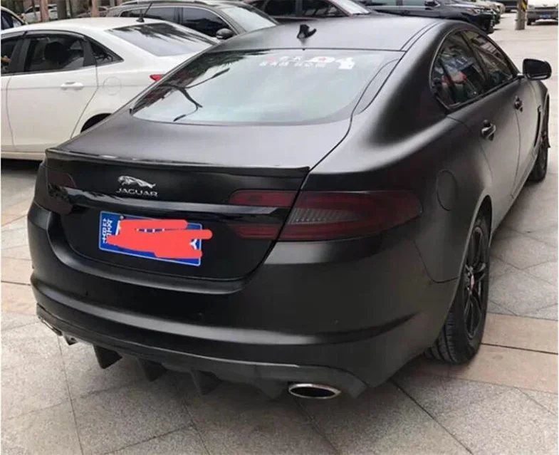 Задний бампер из настоящего углеродного волокна боковые спойлеры диффузор