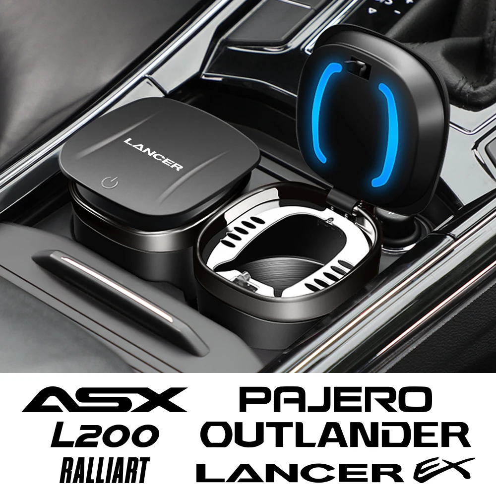 

Car Ashtray Cigarette For Mitsubishi Outlander Lancer 9 EX ASX Pajero L200 Colt Eclipse Ralliart Triton Delica Auto Accessories