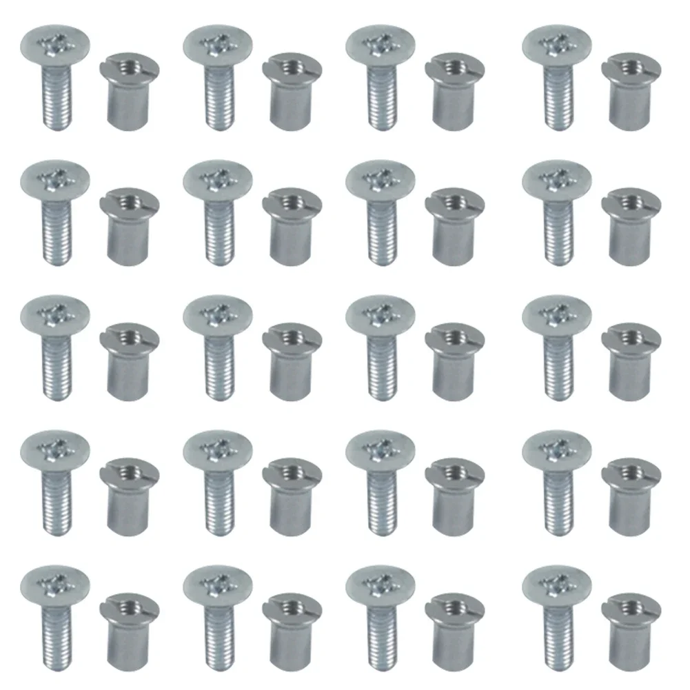 24 шт. набор винтов для захвата катушки с треугольным винтом из нержавеющей стали 3