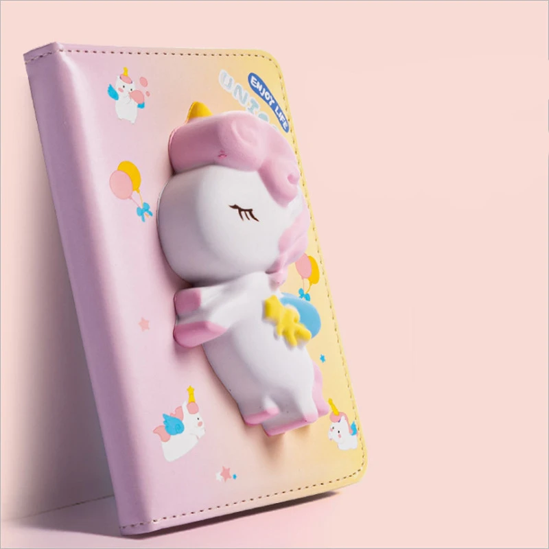 

Decompression Notebook A6 With Squishy Resilience Animal Color Pages Hand Account Book Journal Student Diary Stationary Supplies