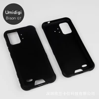 For UMIDIGI Bison GT2 Pro TPU Silicon Clear Phone Case for Umidigi Bison Pro Phone Shell Transparent Black Case Cover