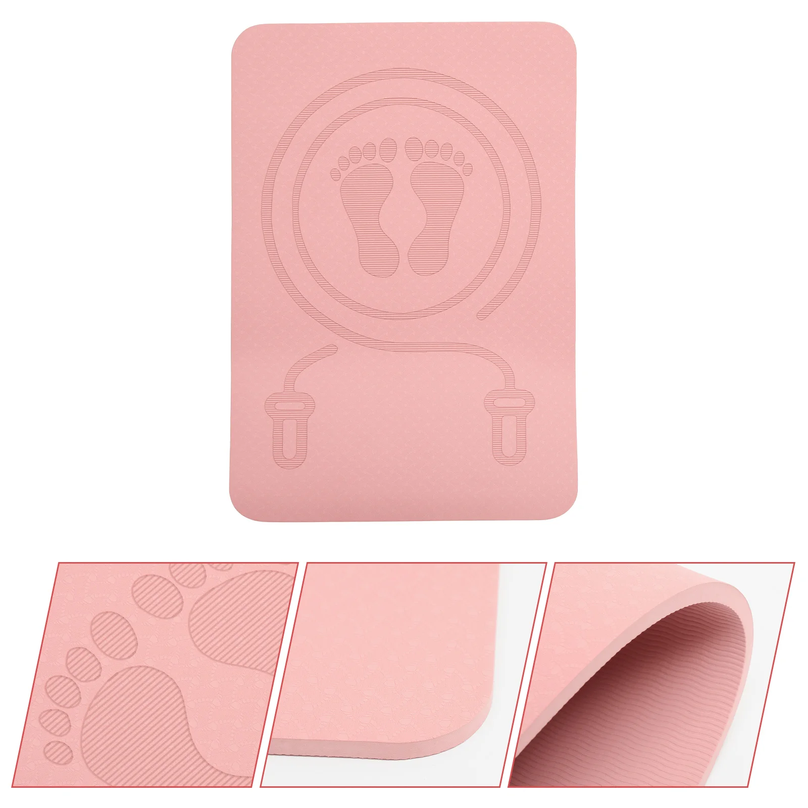 

Yoga Mat Skipping Travel Outdoor Exercise Workout Tpe Multi-function Shock-absorbing Food