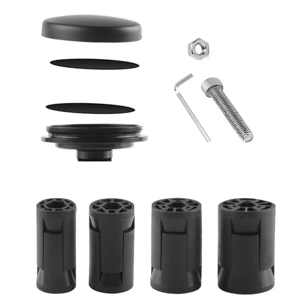 

For AirTag Bike Mount, Anti-Theft Bicycle Mounts Bicycle Front Fork Down Tube Stem Mount