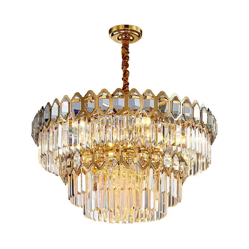 

Living room chandelier after modern hollow crystal decoration lamp restaurant designer villa luxury bedroom crystal lamp