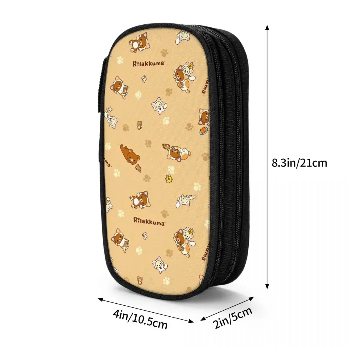 Rilakkuma милые мультяшные пеналы кавайный медведь японская коробка для ручек сумки