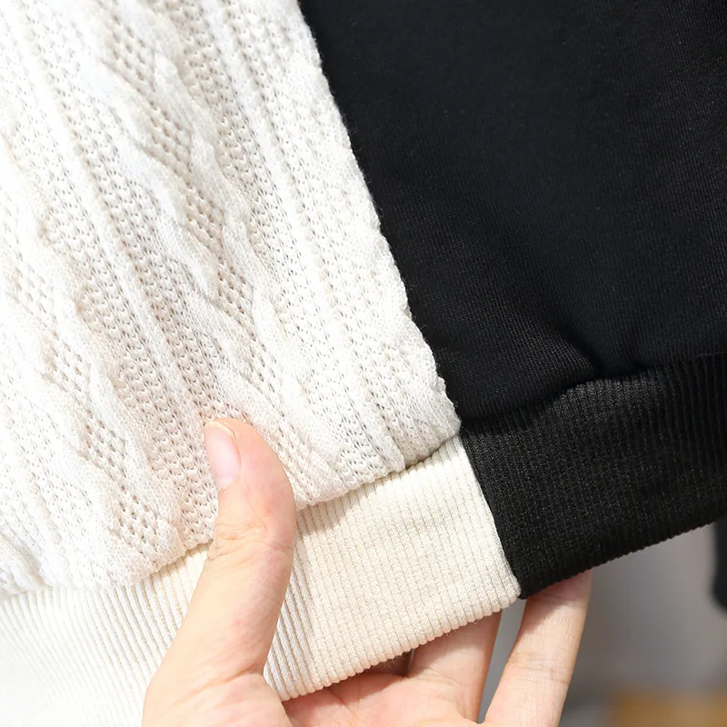 Комплекты для мальчиков весенне-осенний модный детский вязаный свитер + штаны