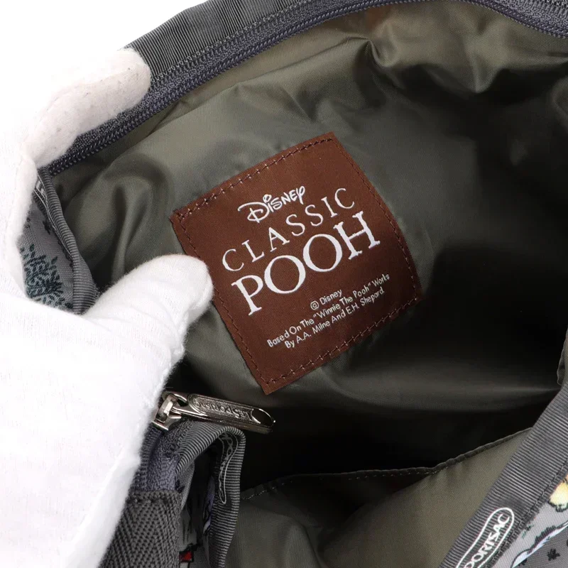 Сумка-мессенджер Lesportsacs 3352 кролик Питер Снупи Микки Маус 19*5*28 см трехслойная