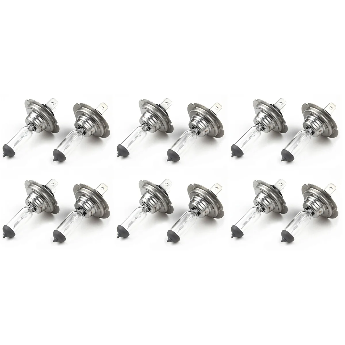 

12 pcs H7 Headlamp Headlight Car Bulbs 12V/55W Halogen Standard Bulb