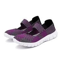 ladies shoes for middle aged women mesh upper comfortable flat outsole suitable for dancing running 6colors 7sizes