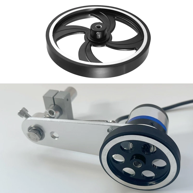 

BEAU-Industrial Aluminum Rubber Measuring Encoder Meter Wheel For Industrial Encoder Accessories Encoder Wheel