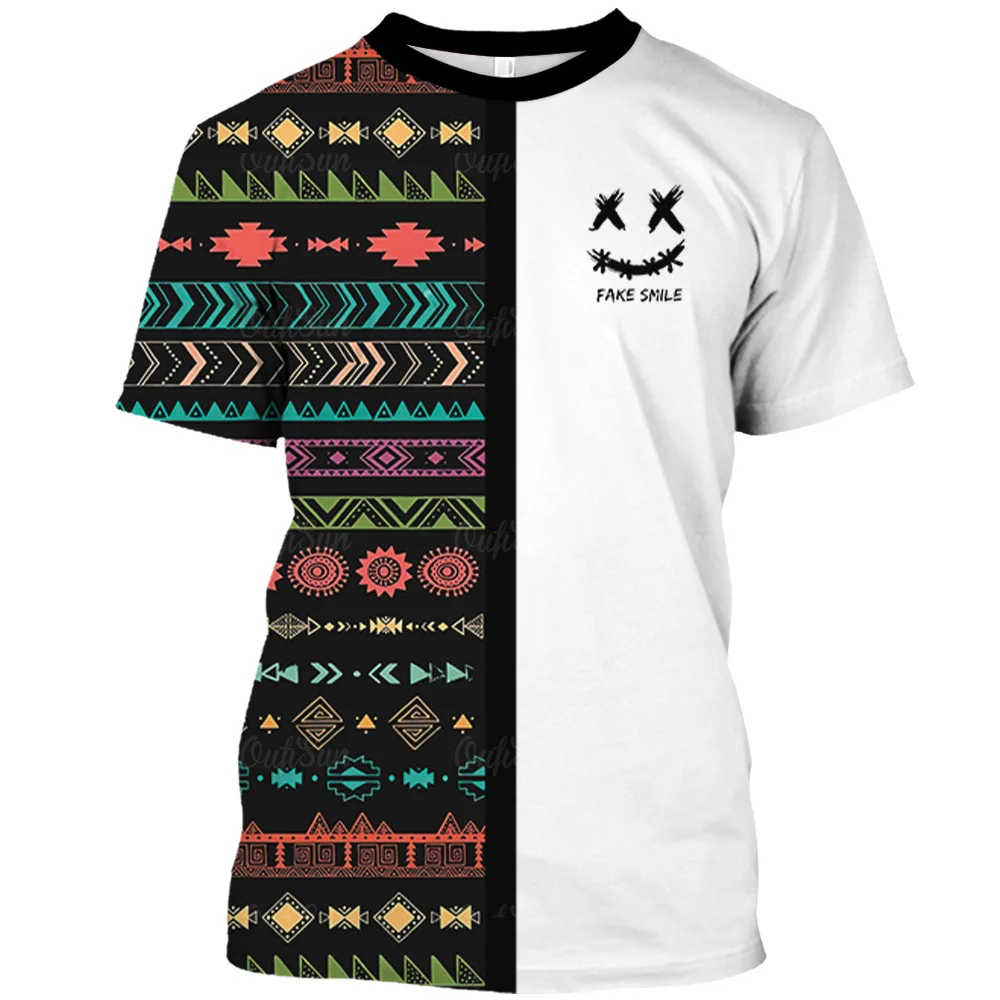 

Футболка в стиле ретро для мужчин и женщин, крутая Классическая рубашка с 3D-принтом кешью, искусства самурая, круглый воротник, топы, футболки