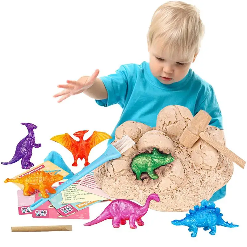 

Dinosaur Eggs Tyrannosaurus Model Toys Scientific Mining Dinosaur Archeology Mystery Digging Educational Toys For Kid Boy