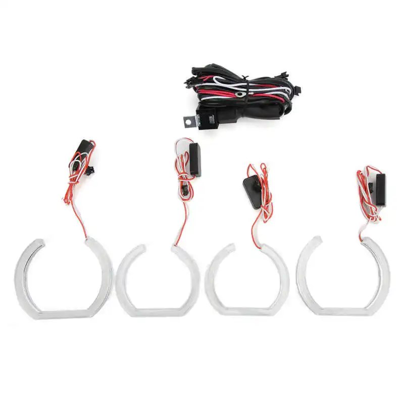 

Xenon Headlight Angel Eyes Led Halo Rings for DTM Style for Car Replacement for 5 Series E60 E61 2007-2010