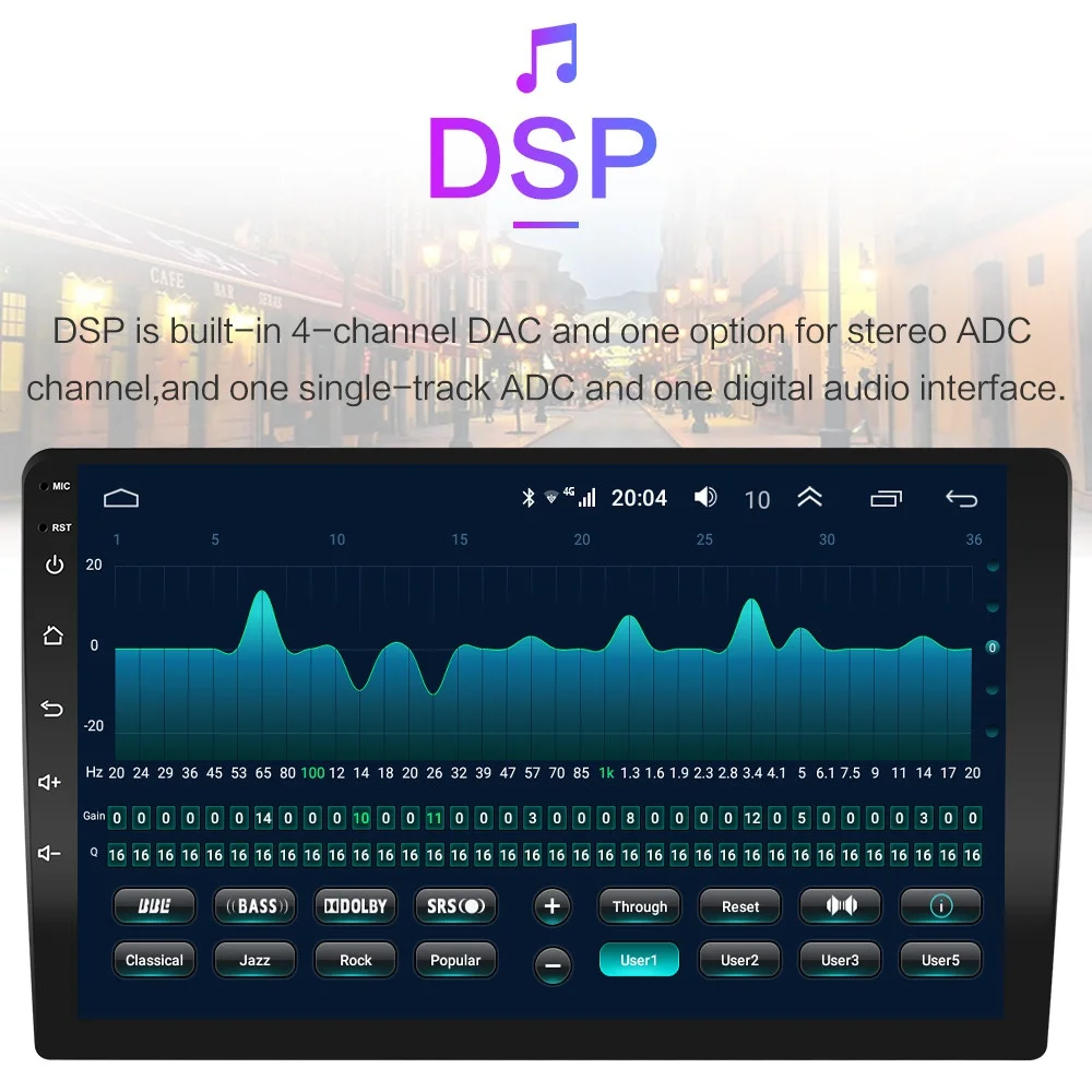 Автомагнитола 4G мультимедийный видеоплеер Android 10 2 din dvd Carplay Navi GPS для Mitsubishi ASX 1 2010