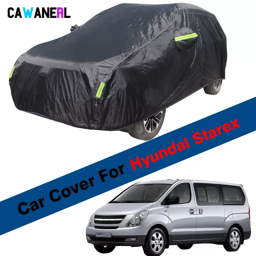 

NEW2023 Car Cover Outdoor Anti-UV Sun Shade Snow Rain Ice Dust Protection Waterproof Cover For Hyundai i800 Starex H1 H-1 H300 H