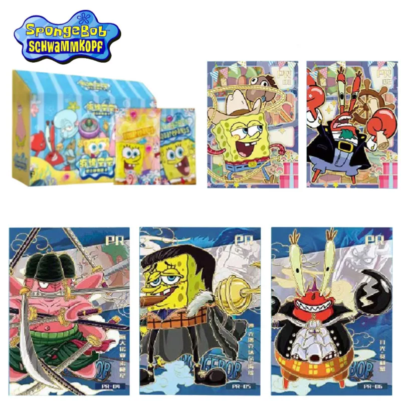 

Sponge Bob SquarePants Animated Original Seabed Embroidery Card SP PR TR Character Plankton Patrick Star Rare Collector Card